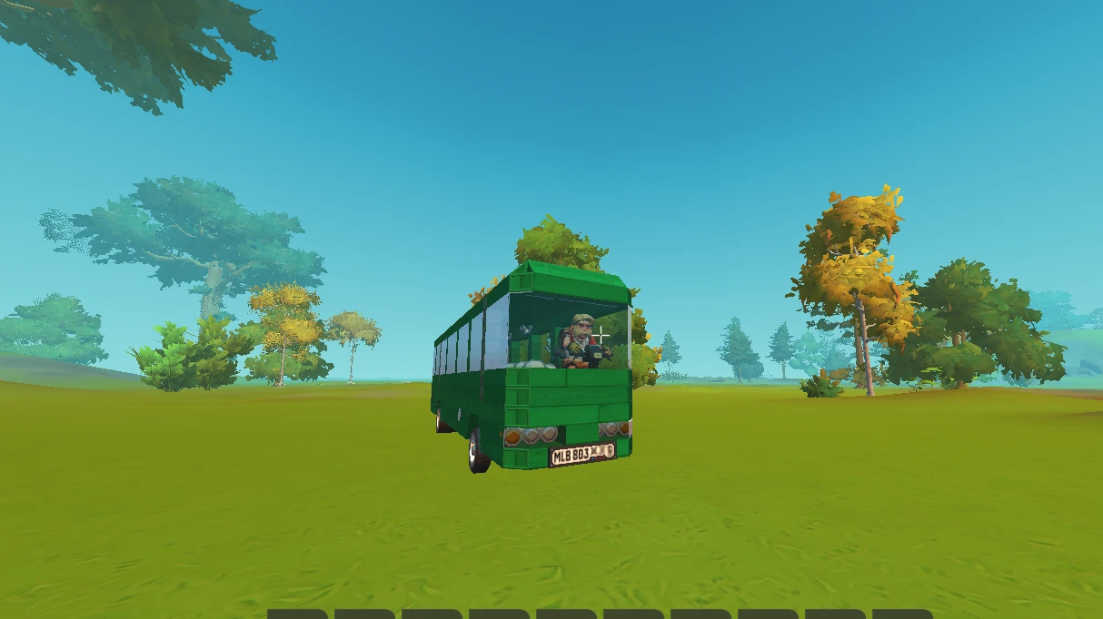 Scrap Mechanic "Автобус ЗУР-20E"