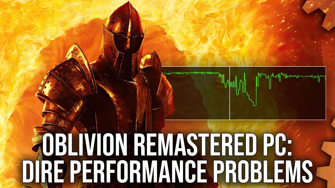 Elder Scrolls 4: Oblivion Remastered имеет серьезные проблемы с ЦП, из-за чего плавный игровой процесс невозможен