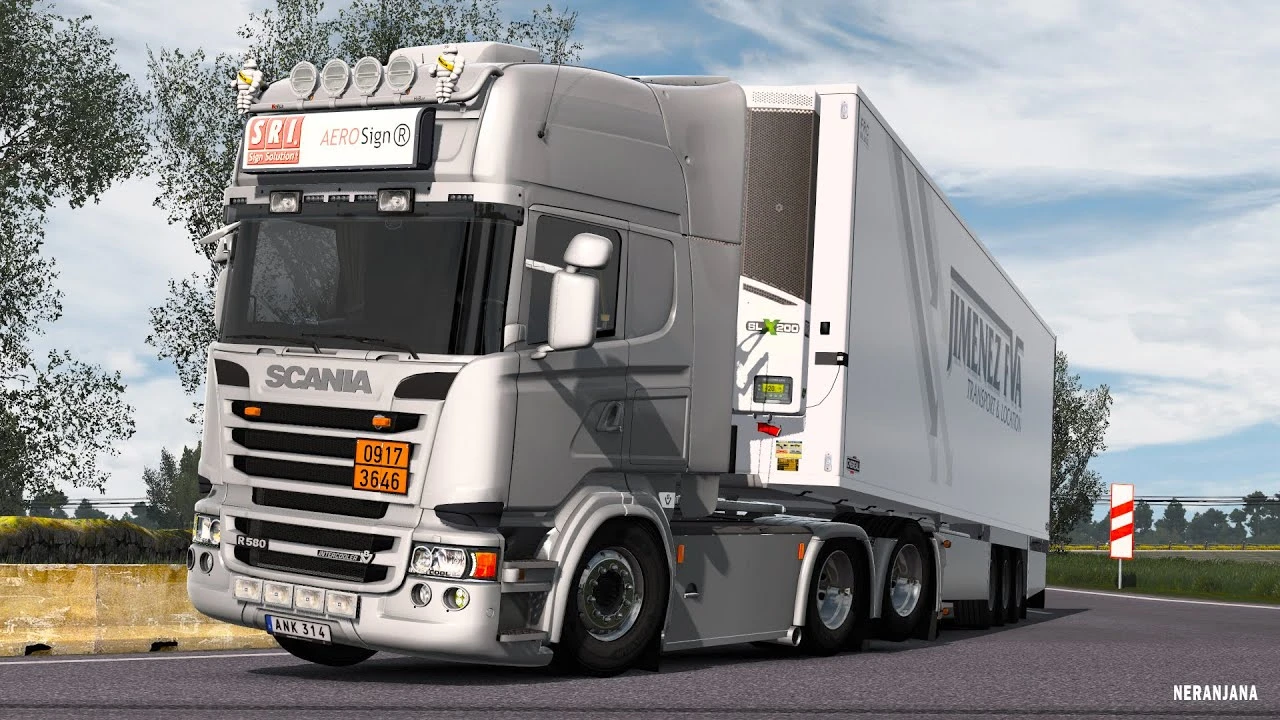 Euro Truck Simulator 2 "Обновленная динамическая подвеска" [v6.4.5.10]