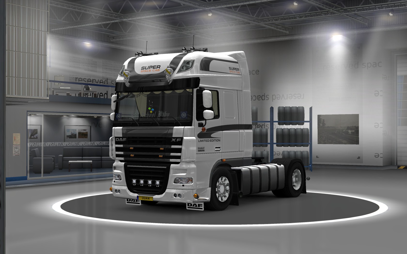 ETS 2 "Скин "Limited Edition" для DAF XF 50keda"