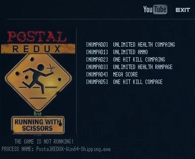 Postal Redux: Трейнер/Trainer (+4) [1.1.0] {LIRW / GHL}