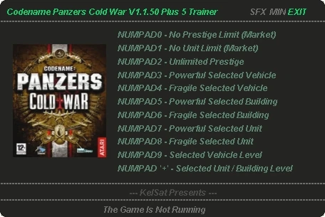 Codename Panzers - Cold War: Трейнер (+5) [1.1.50] {KelSat}