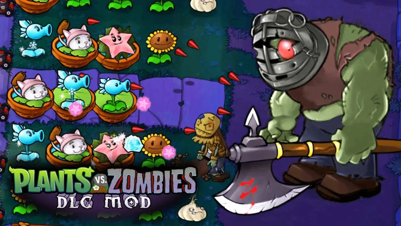 Plants vs. Zombies "Community DLC Mod - новые растения, зомби и мини-игры" [2.2]