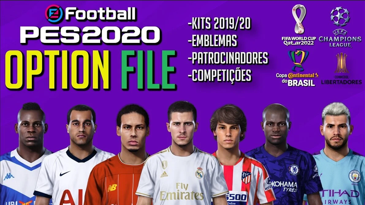 PES 2020 "PS4/PC Option File Сезон 2020/2021 V9.0 [PESVicioBR]"