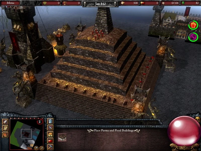 Stronghold Legends "Карта - The Dark Tower"