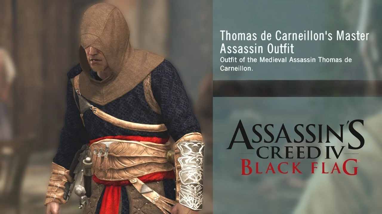 Assassin's Creed 4: Black Flag "Скин Томас де Карнейон"