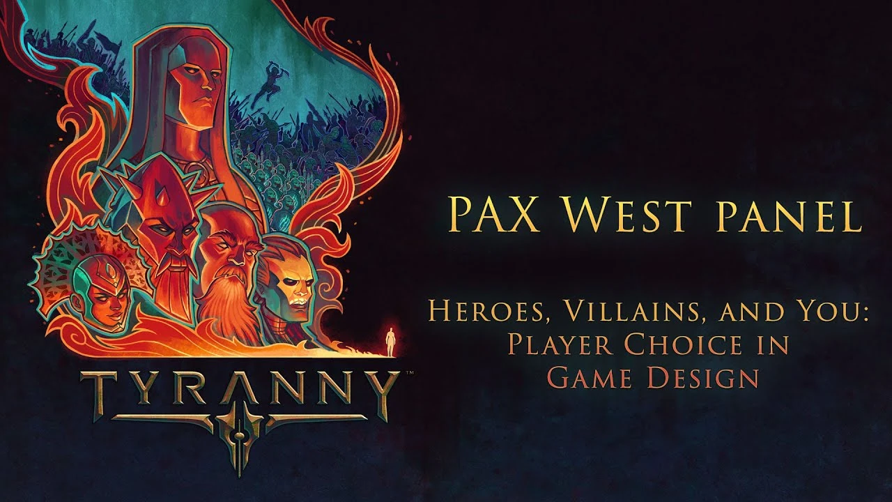 Запись панели Tyranny с мероприятия PAX West