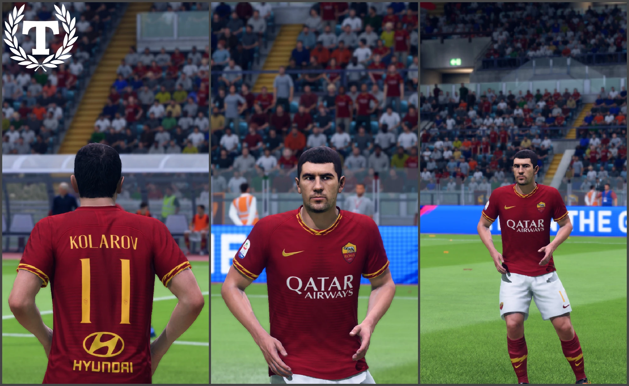 FIFA 19 "Roma Home Kit 19/20 (Update)"