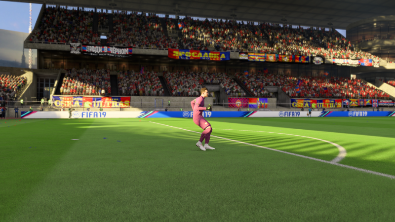 FIFA 19 "Баннеры и флаги для Российских и Украинских команд"