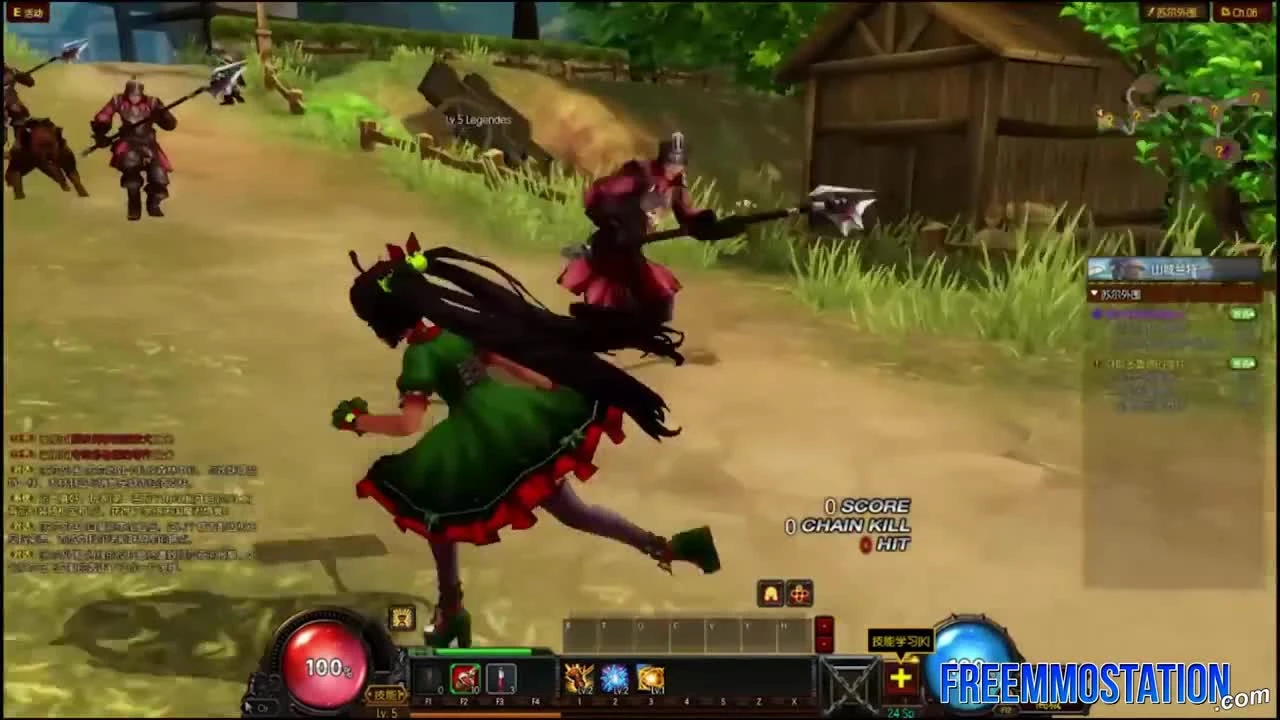 Kritika Online - Nobleria Character Introduction - Первый геймплей