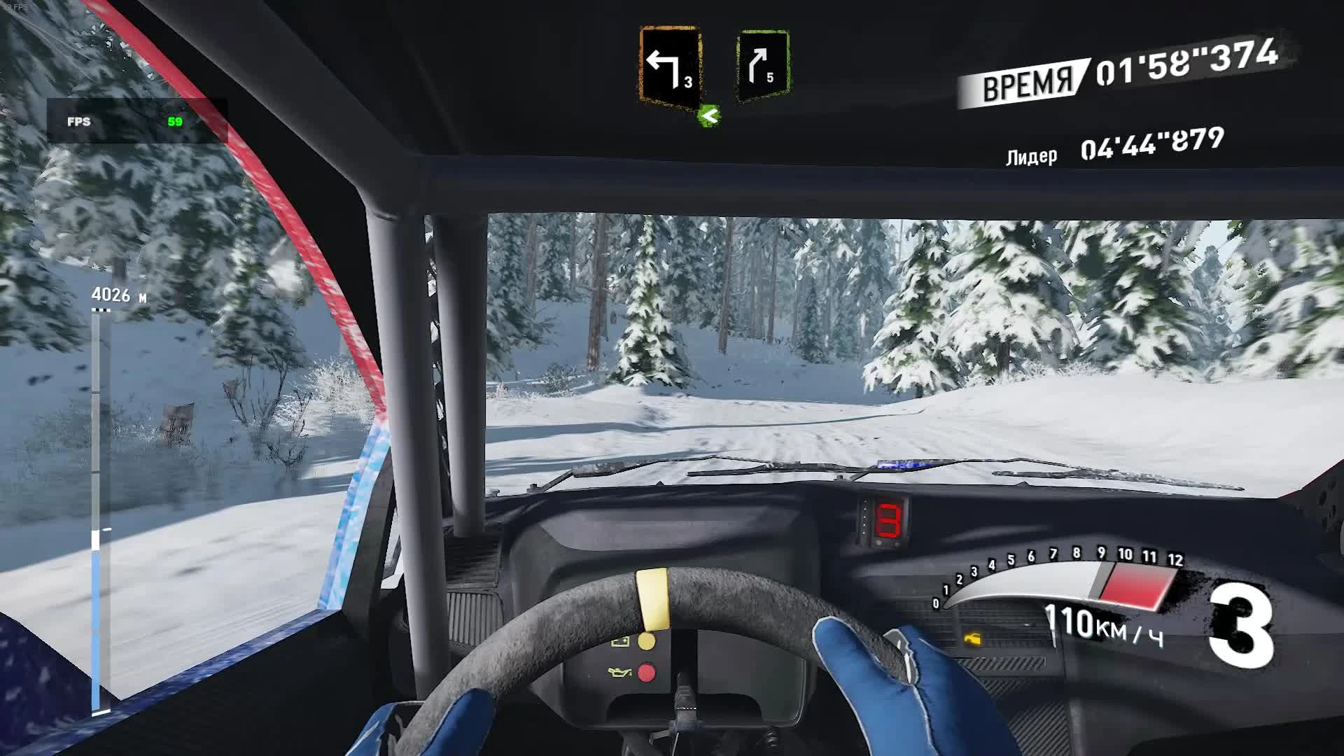 Как прекрасна Россия!... в игре V-Rally 4!...