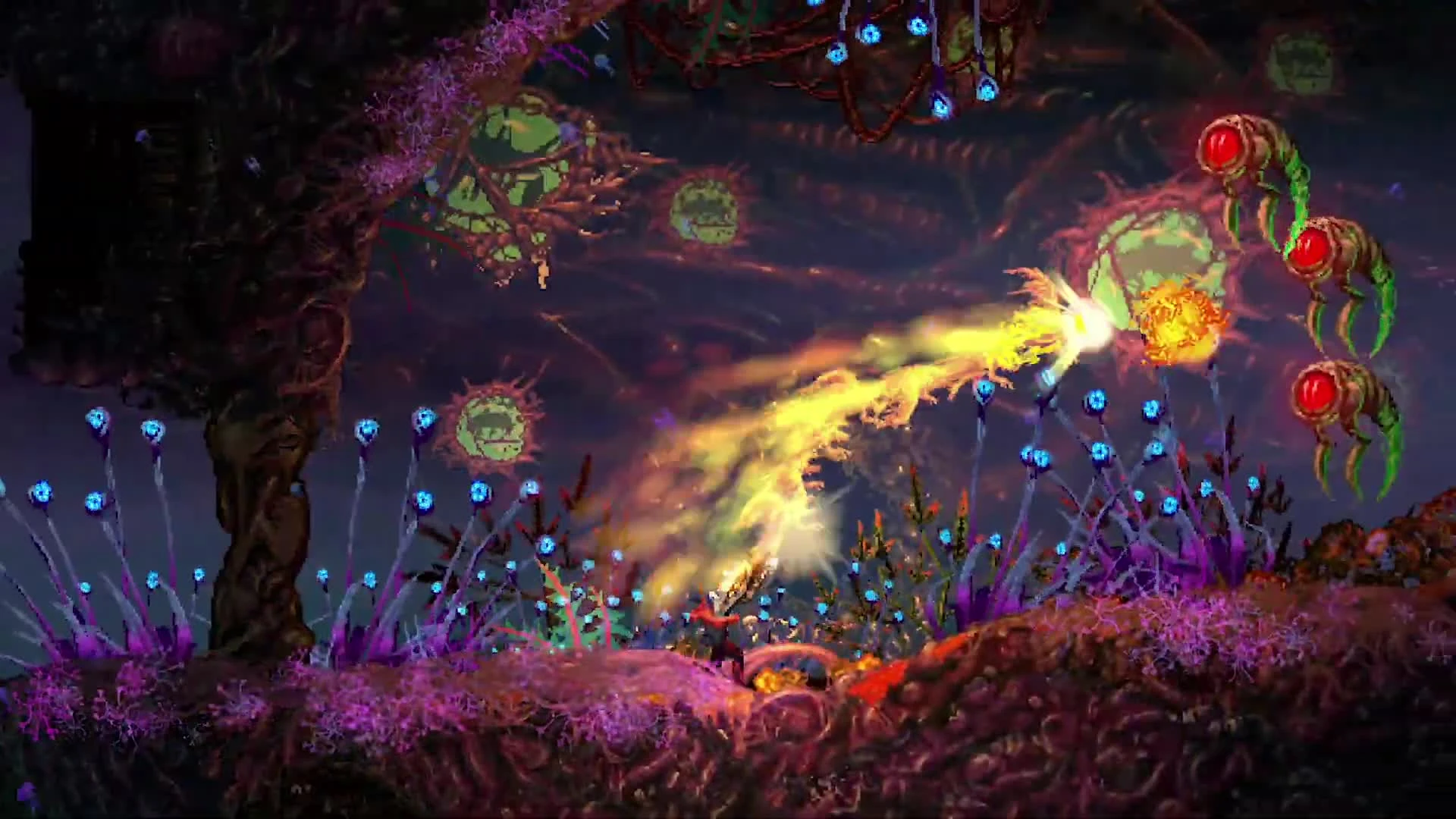 Свежий трейлер экшен-платформера Valfaris