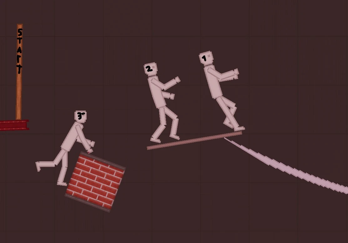 People Playground "Паркур для карты Lava" [1.26.6]