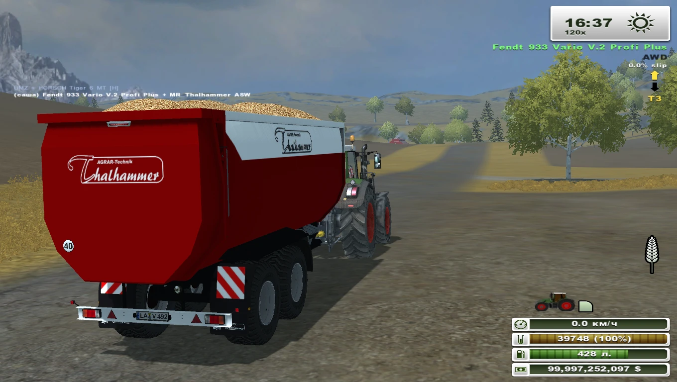 Farming Simulator 2013 "Мод Thalhammer ASW"