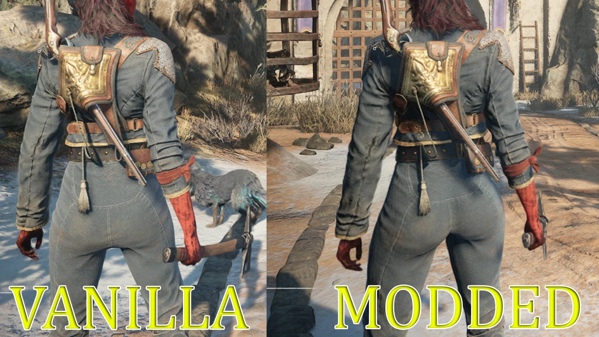 Flintlock: The Siege of Dawn "Объемные ягодицы"