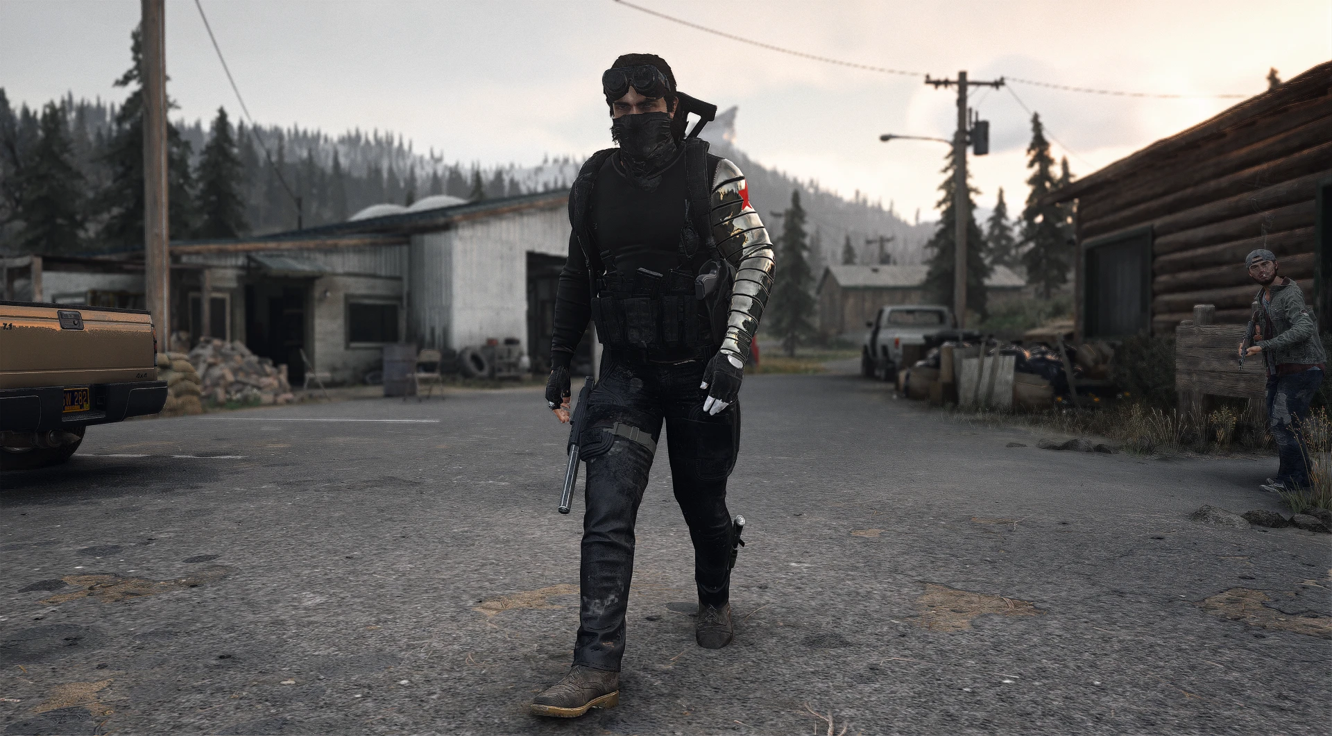 Days Gone "Дикон - Зимний Солдат из Marvel"