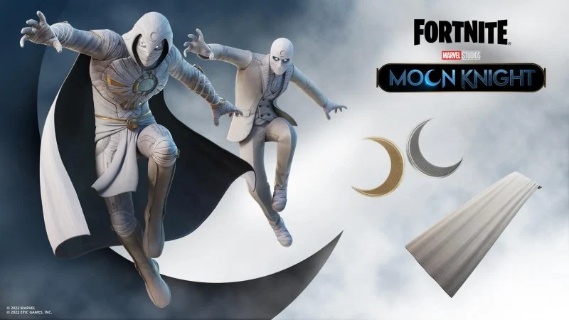 Fortnite Battle Royale features the Moon Knight Fortnite Battle Royale features the Moon Knight