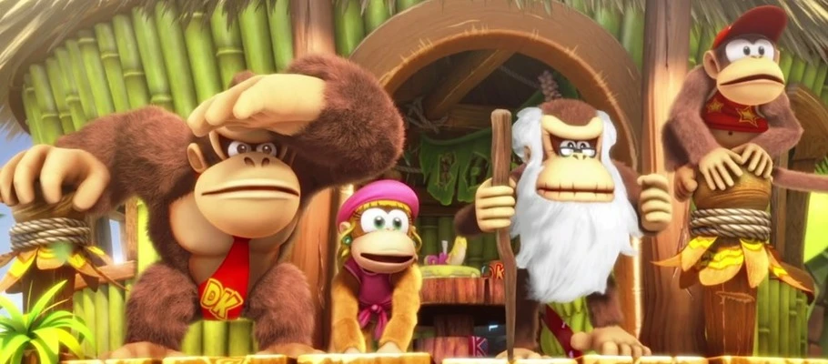 Смотрим новые видео и трейлеры Donkey Kong Country: Tropical Freeze