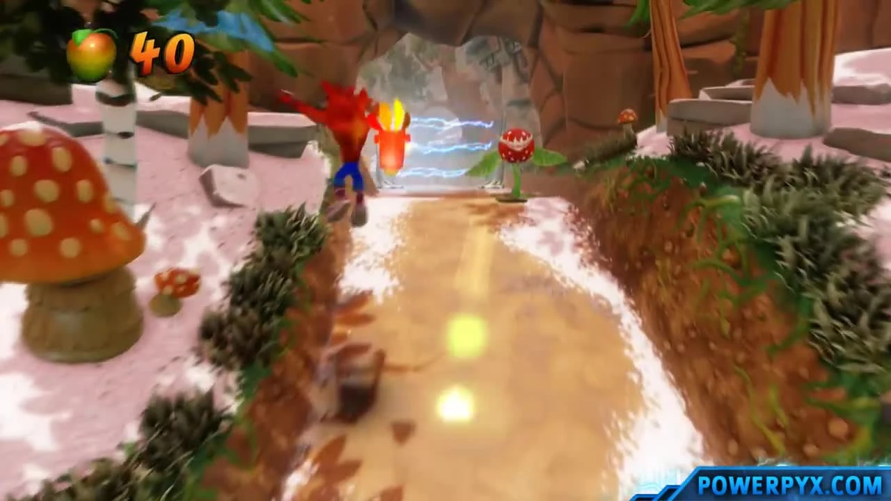 Crash Bandicoot 2 Cortex Strikes Back - Получение трофея The Flora Flop.