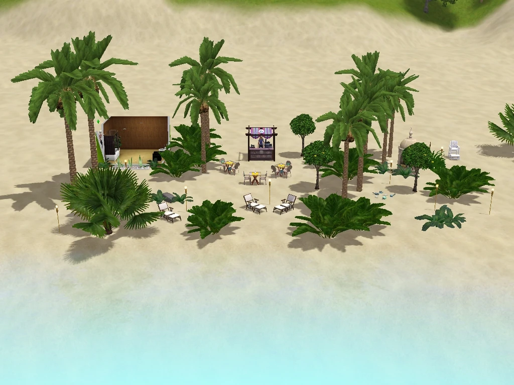 The Sims 3 "Город Lost World (Затерянный Мир)"