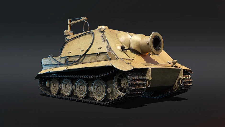 САУ 38 cm Sturmtiger добавят в War thunder