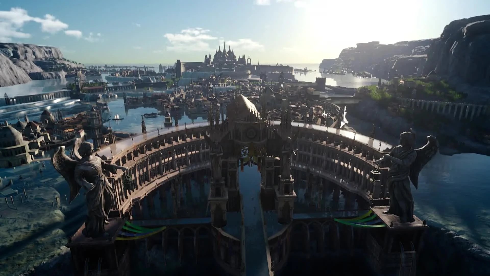 Живописное игровое окружение в ролике Final Fantasy 15