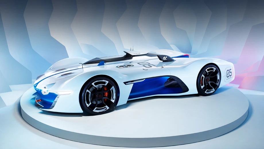 Баркетта Alpine Vision Gran Turismo построена на пересечении времён