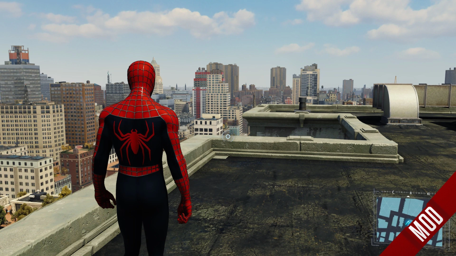 Marvel's Spider-Man "Камера через плечо"