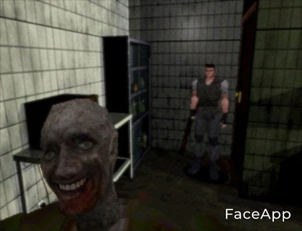 Довольный зомби