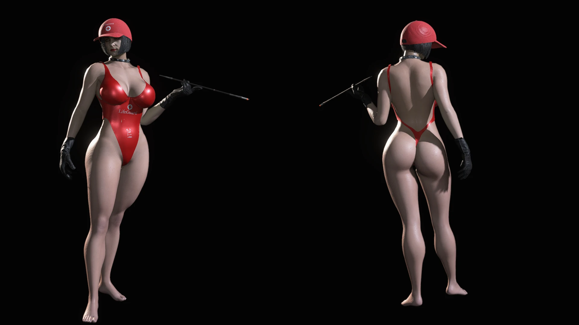 Resident Evil: Village "Димитреску в купальнике спасателя" [v1.0]