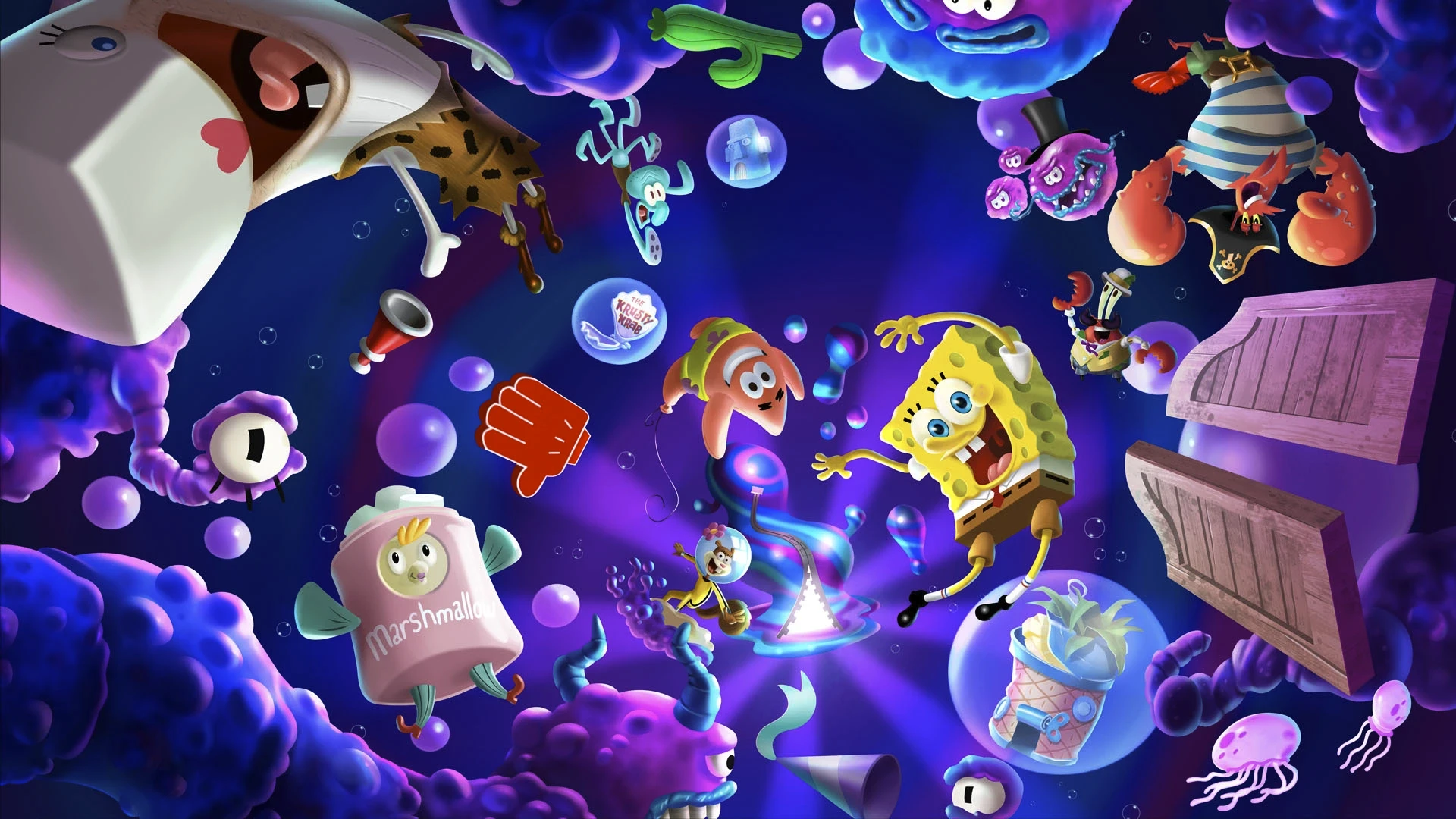Платформер SpongeBob SquarePants: The Cosmic Shake получил хвалебный трейлер