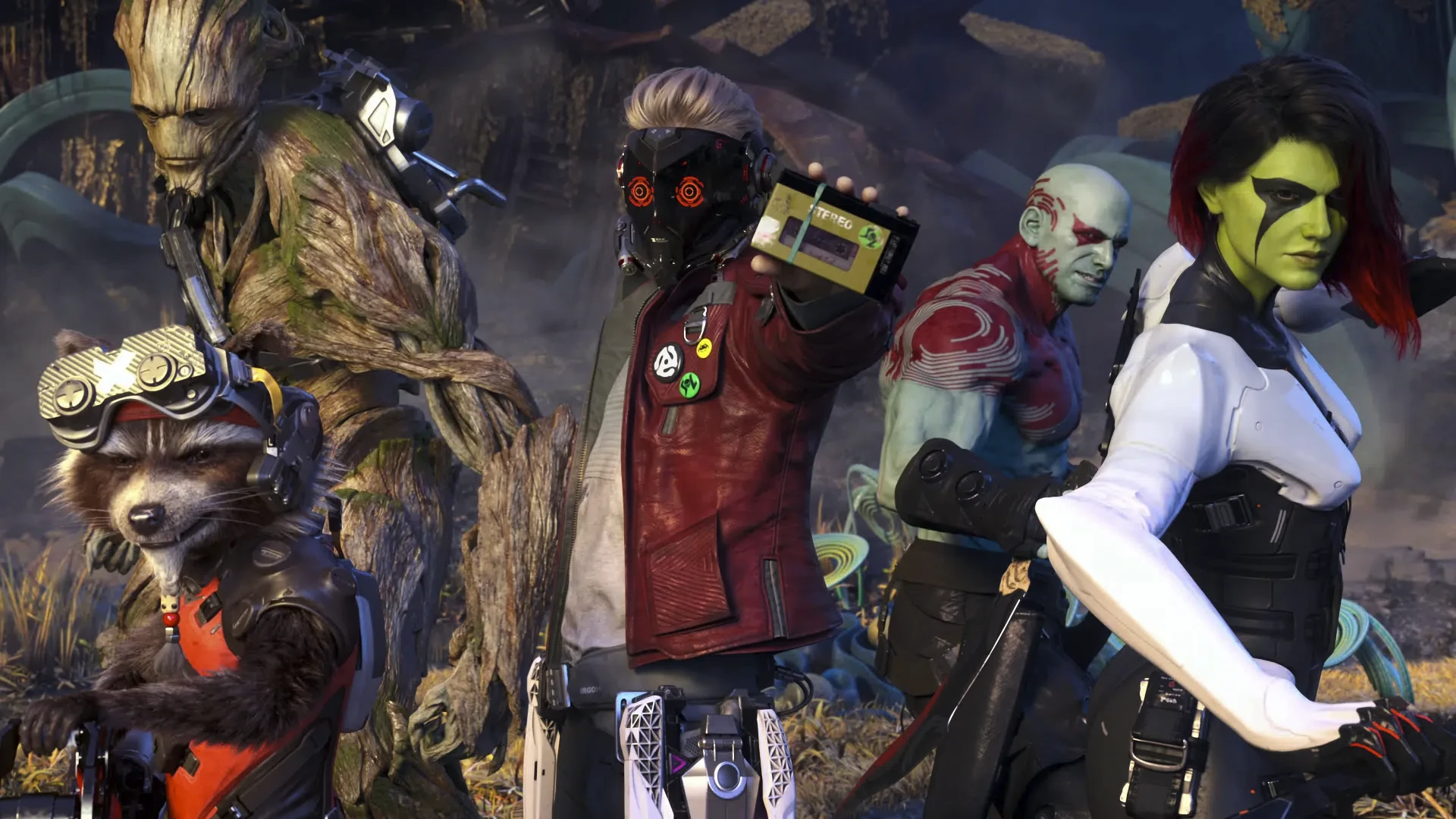 Обновление 1.07 для Marvel's Guardians of the Galaxy от 21 февраля убрало привязку с учетными записями Square Enix