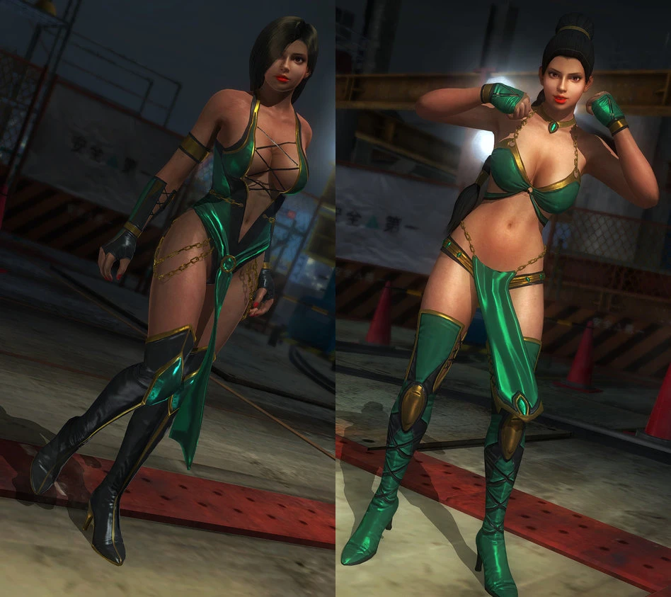 Dead or Alive 5: Last Round "JADE MK9 mod"