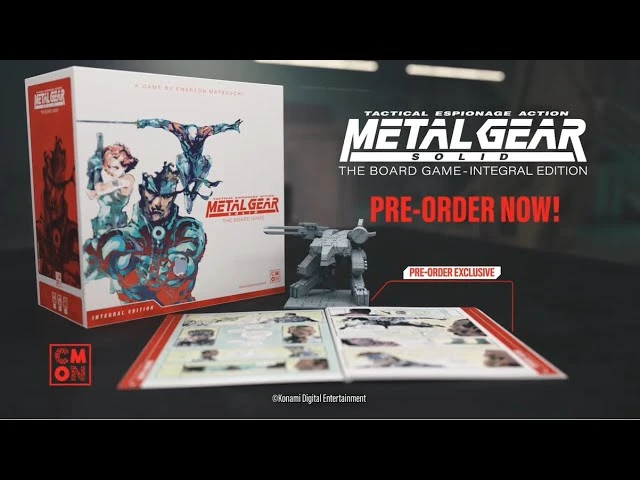 Настольная игра Metal Gear Solid возвращается в производство после отмены