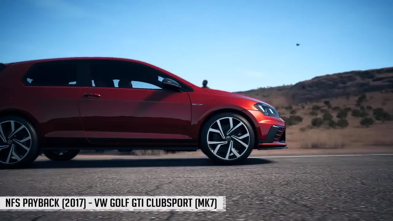 Эволюция VW Golf GTI/R32 из гоночной серии Need for Speed