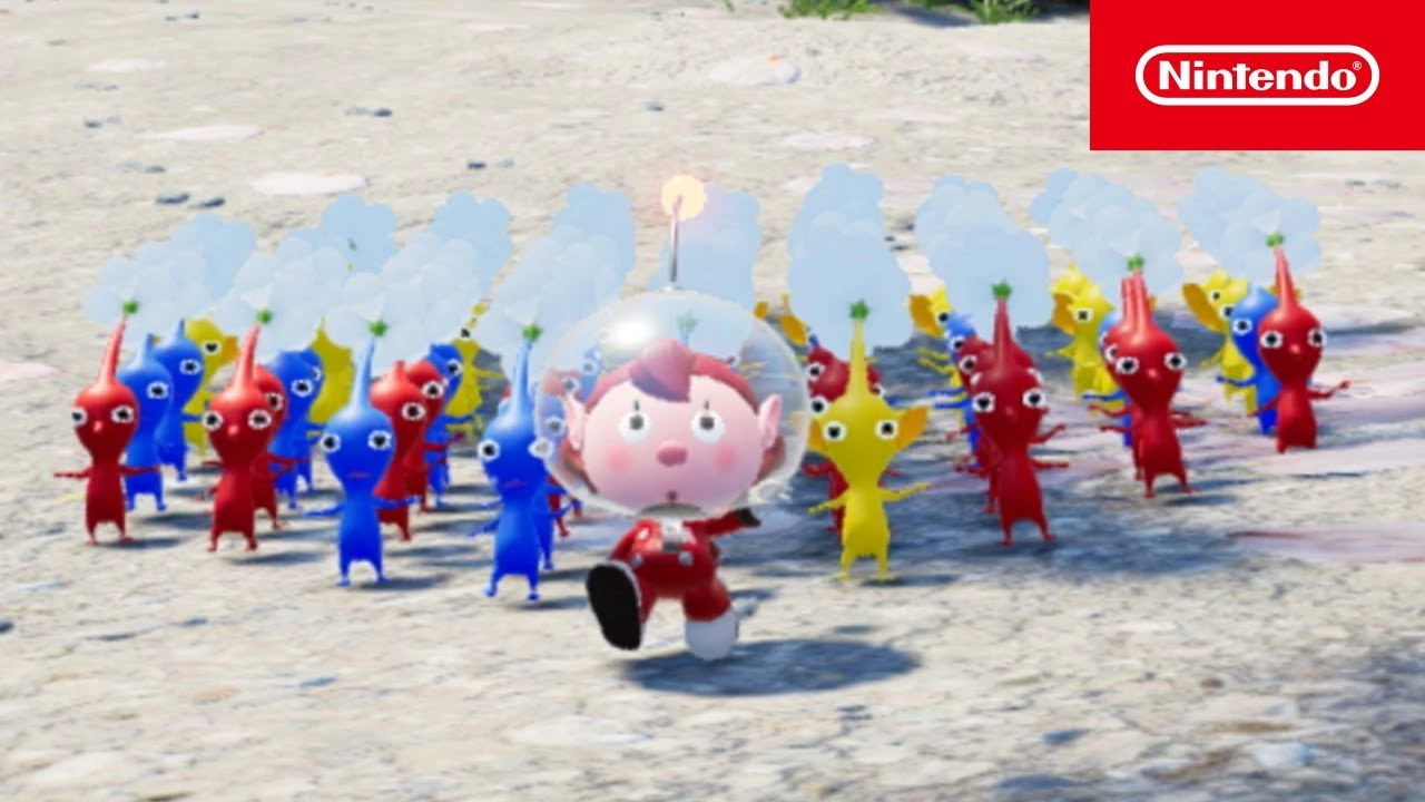 Nintendo показала хвалебный трейлер Pikmin 4