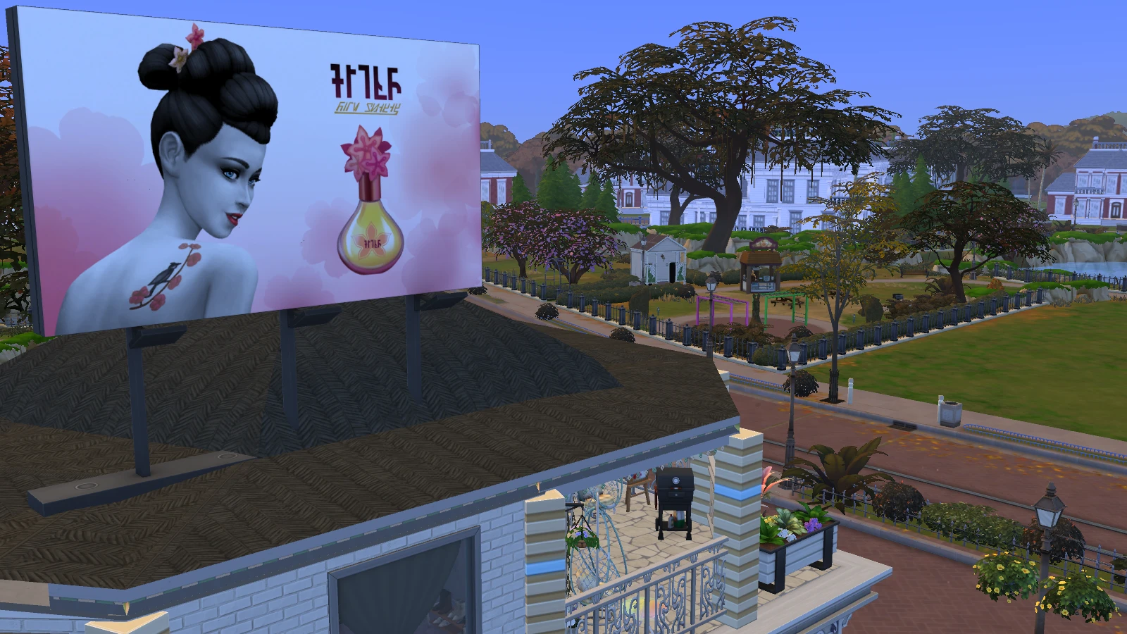 The Sims 4 "Модный дом La Fleur"