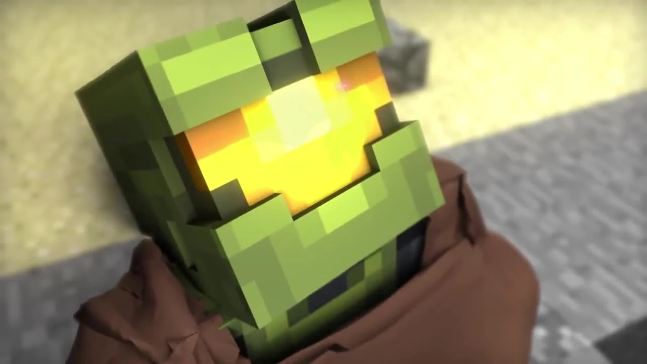 Вот так бы выглядела Halo 5: Guardians в Minecraft