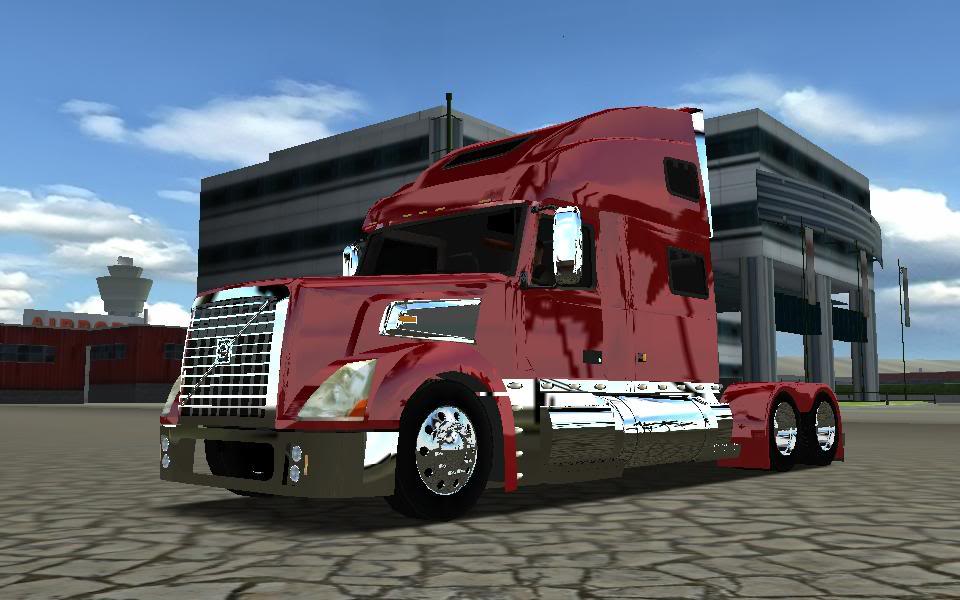 Euro Truck Simulator 2 "Тонировка для Volvo VT880 BLAK"