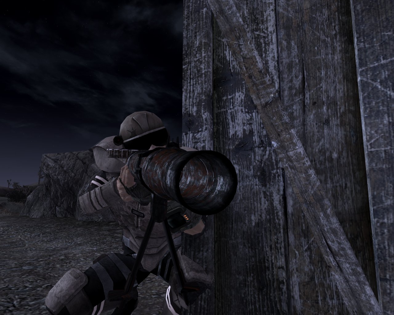 Fallout: New Vegas "Оружие- Пулемет Льюис"