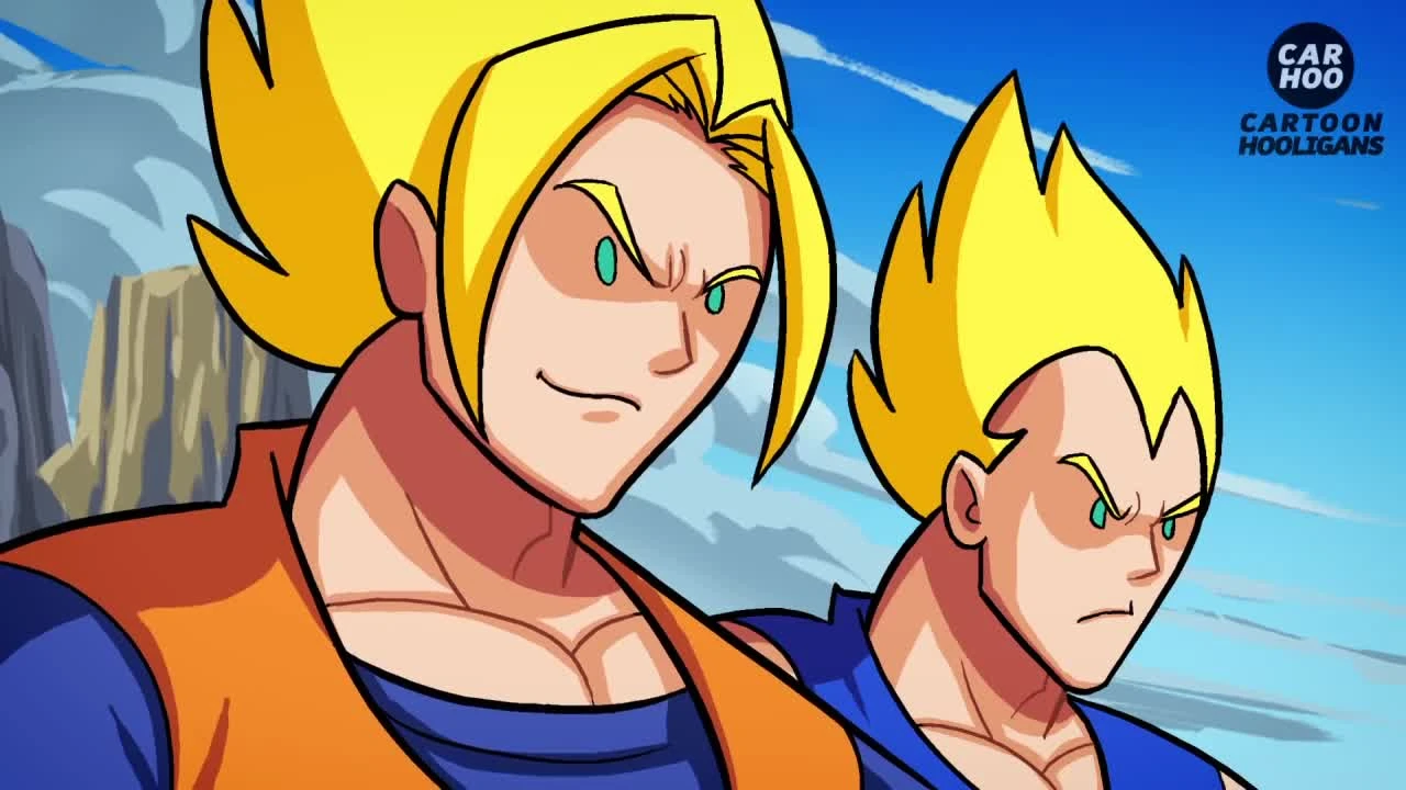 Dragon Ball Z VS Marvel Супергерои - Что делать, если битва [ DBZ Пародия ]
