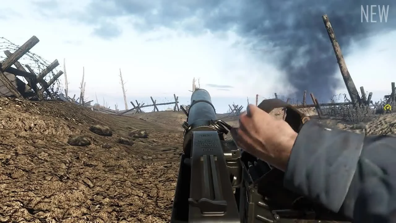 Verdun - Старое против нового (звуки оружия)