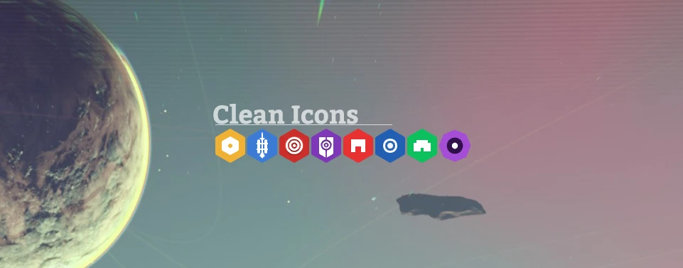 No Man's Sky "Clean Icons"