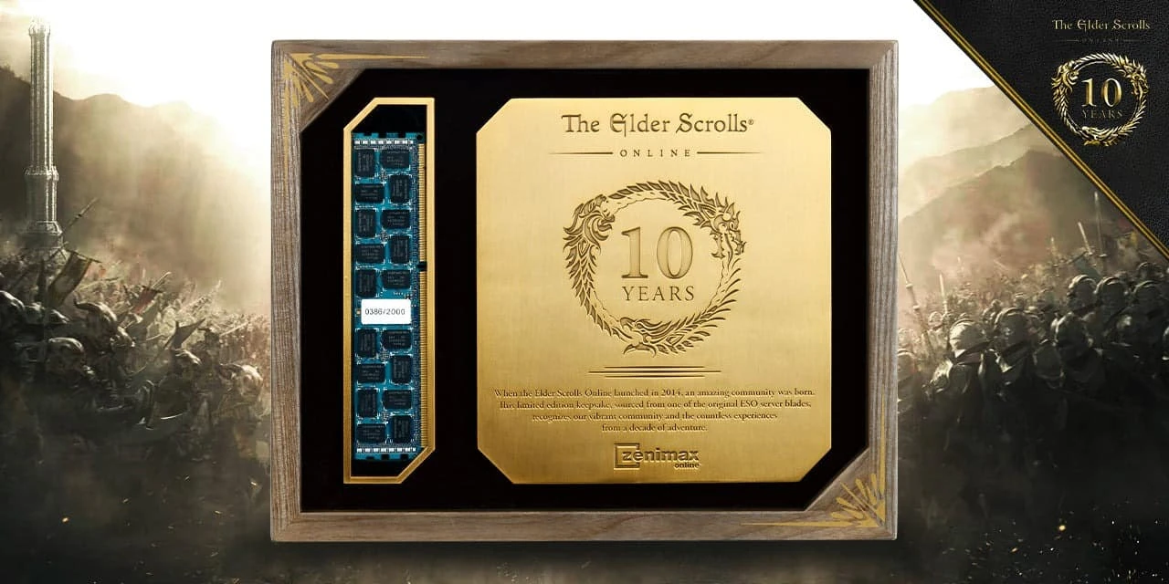 Bethesda продаёт кусок сервера Elder Scrolls Online за $110 в честь 10-летия игры