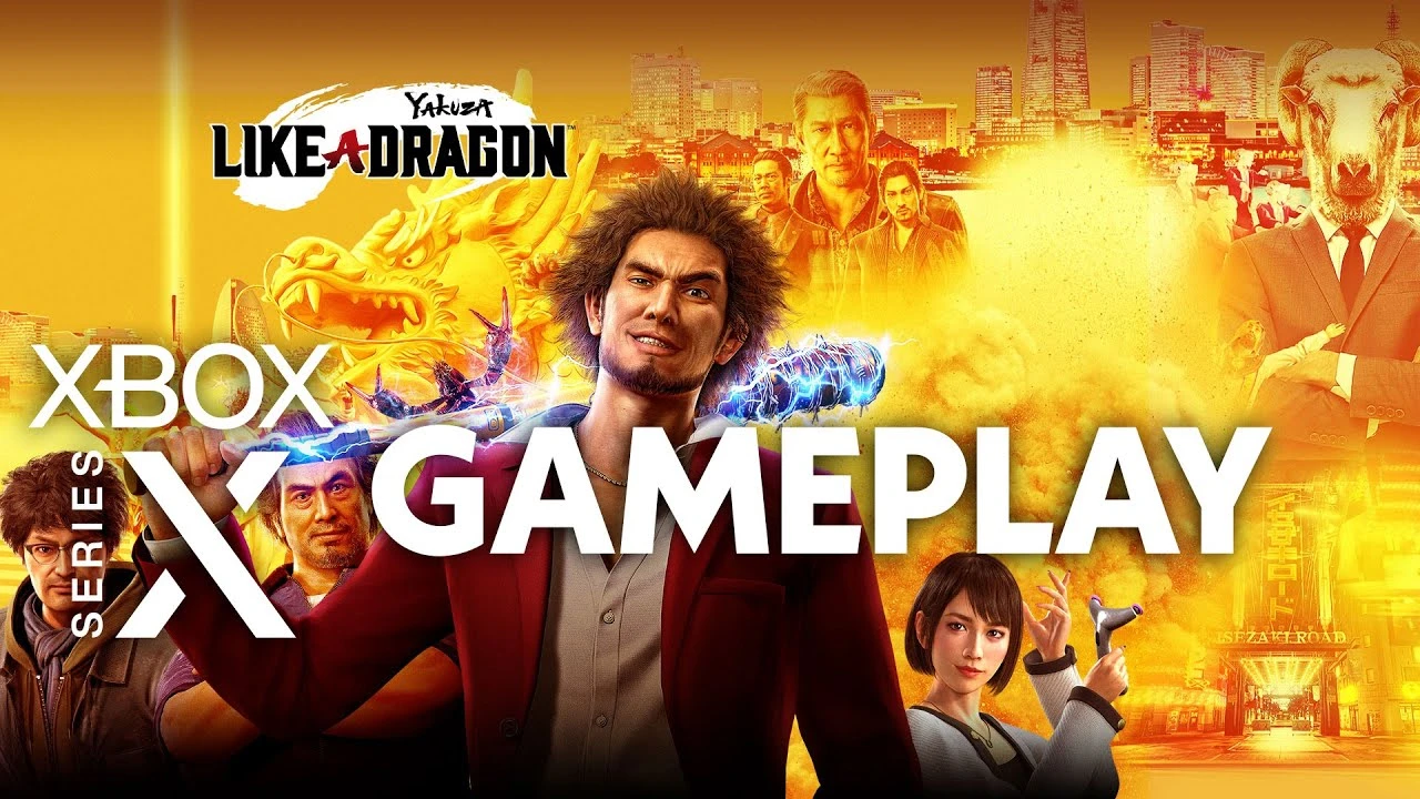 Геймплейные ролики Yakuza: Like с Dragon c Xbox Series X