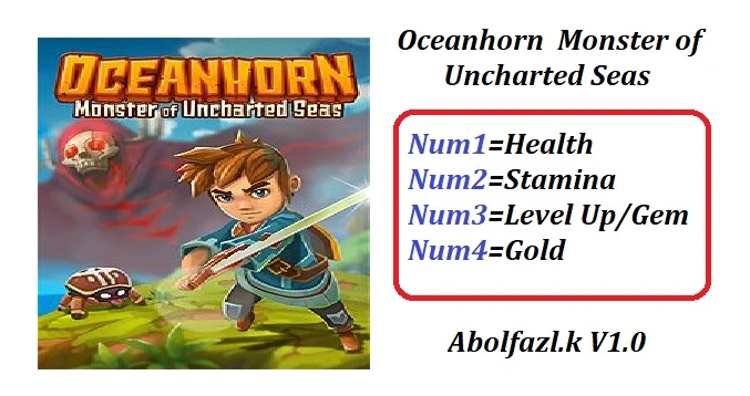 Oceanhorn: Monster of Uncharted Seas: Трейнер/Trainer (+4) [1.0] {Abolfazl.k}