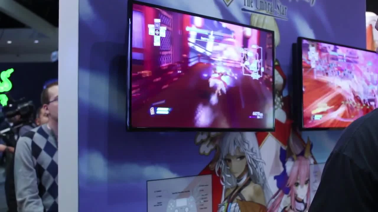 Fate-Extella - The Umbral Star "Геймплей (E3 2016)"