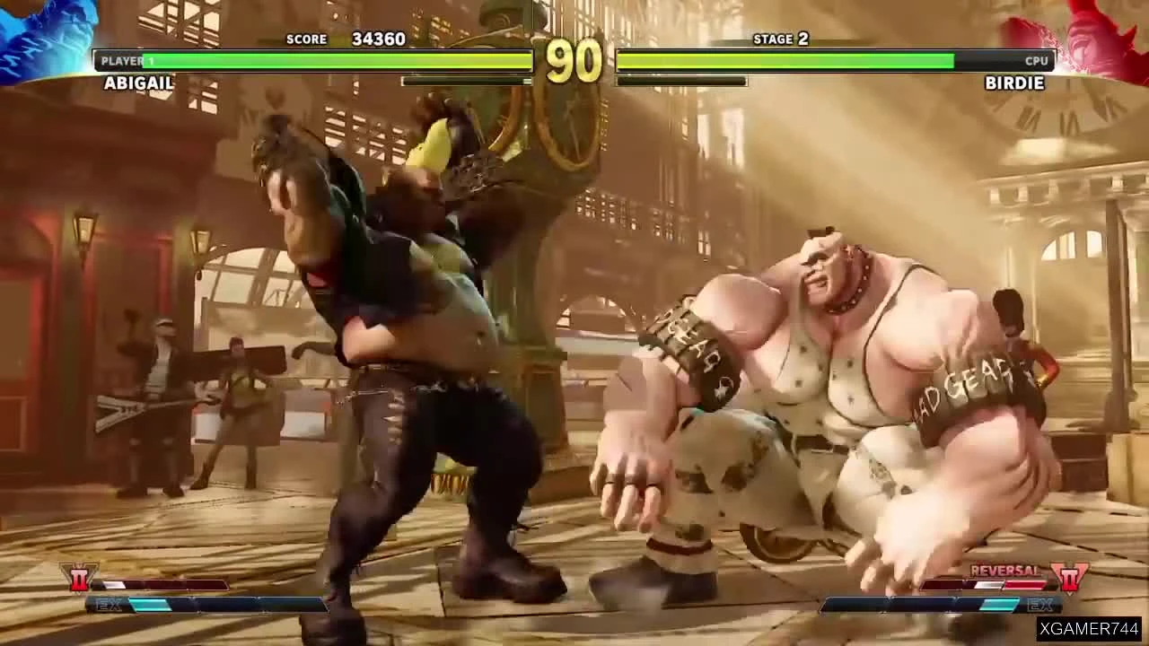 Street Fighter 5 - Abigail Arcade Mode