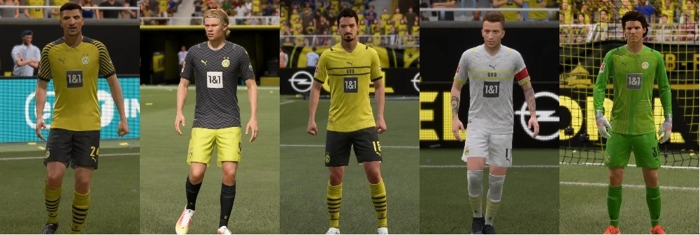 FIFA 21 "Комплект форм Боруссии на сезон 21-22"