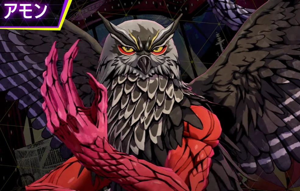 Демон Амон в ежедневном трейлере Soul Hackers 2